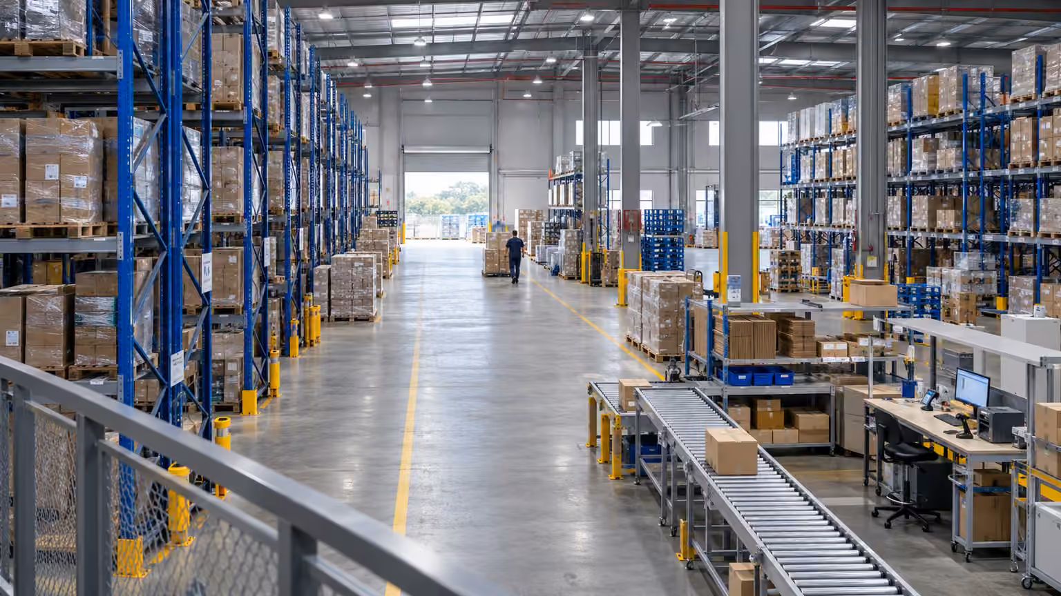 Smart Warehouse เชื่อมพื้นที่จัดเก็บและจุดแพ็กสินค้าภายในคลัง